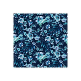 Midnight Sapphire Watercolour Large Floral